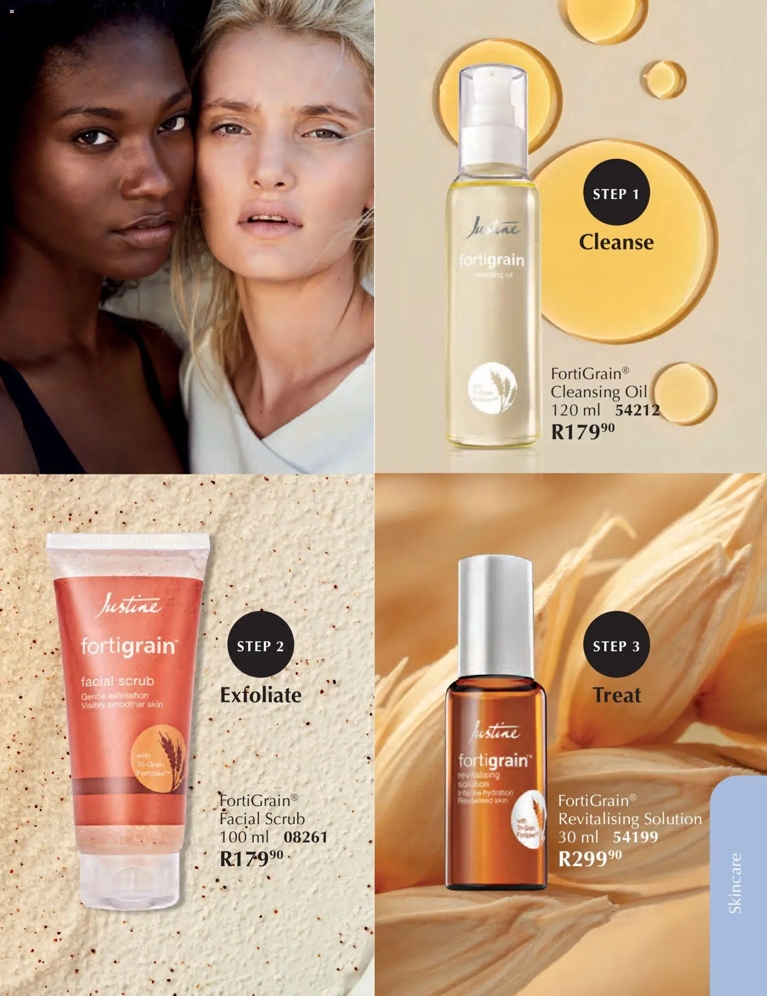 New Justine catalogue – valid from 01.02.2026 | Page: 26 | Products: Oil, Scrub, Facial scrub