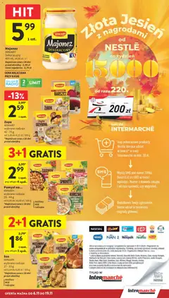 Pogląd oferty "Intermarche Gazetka" - ważna od 06.11.2025 | Strona: 27 | Produkty: Kurczak, Radio, Mleka, Majonez