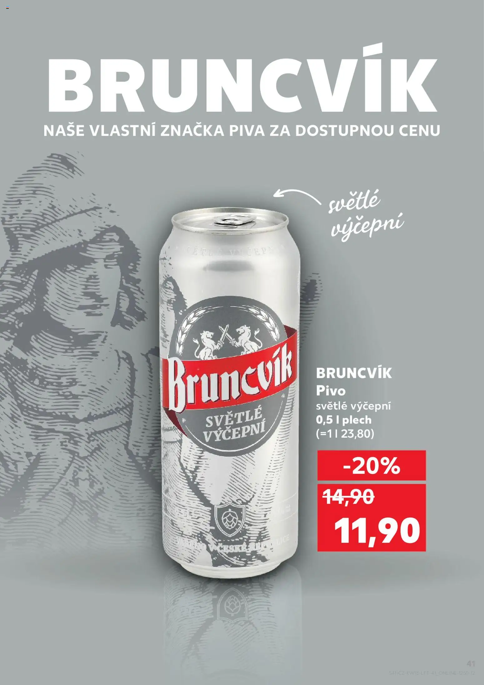 Kaufland - Kaufland leták od 25.03.2026 | Strana: 41 | Produkty: Pivo, Plech
