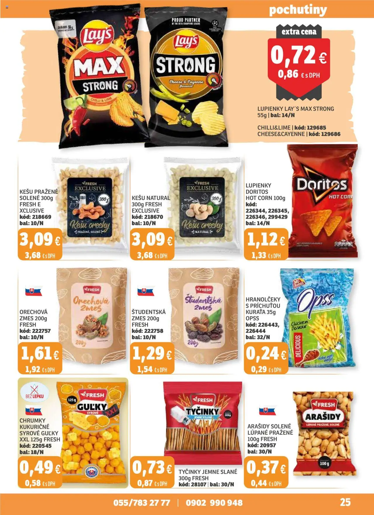 Labaš magazín │ platný od 22.08.2025 | Strana: 25 | Produkty: Arašidy