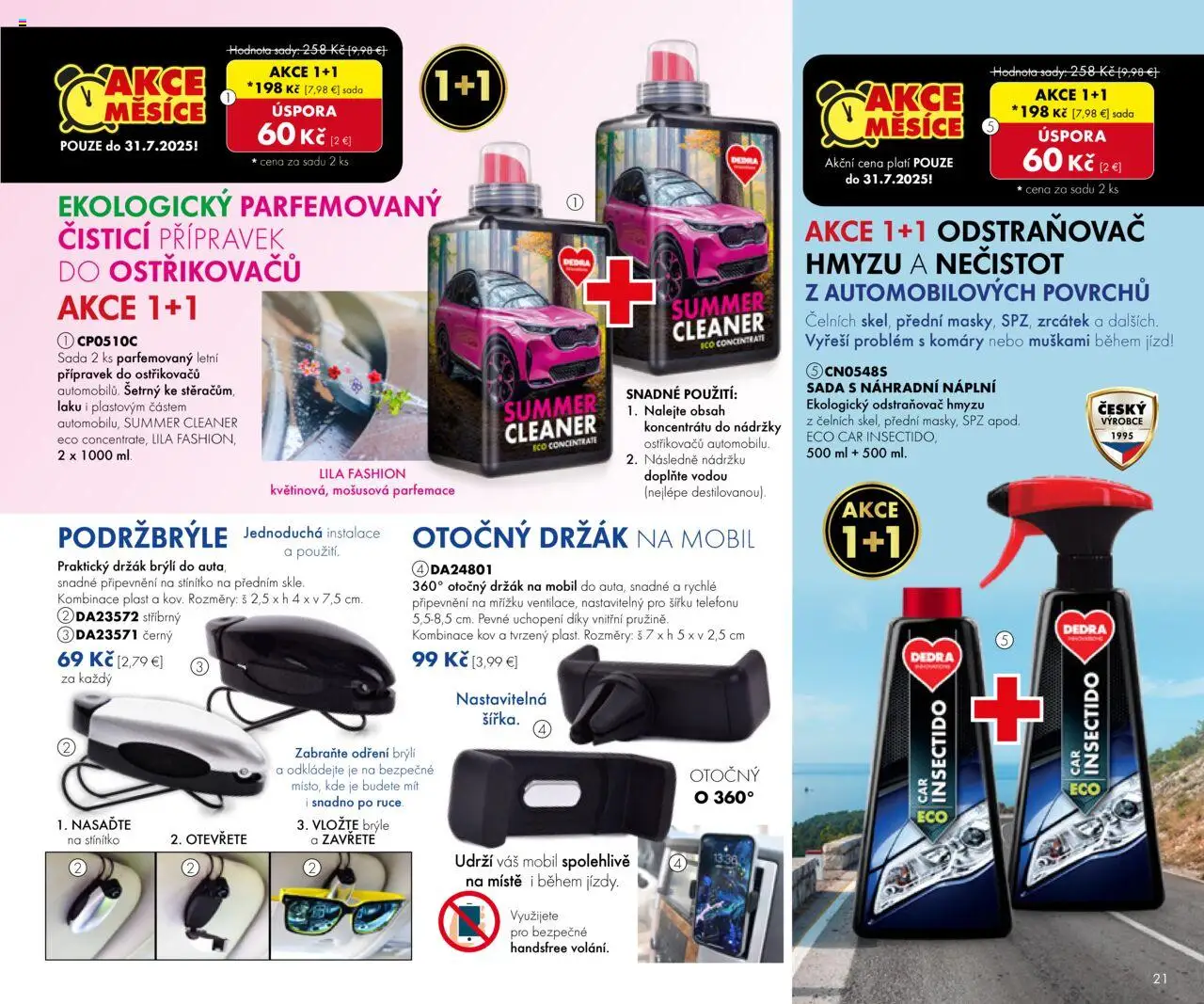 Dedra Katalog 7 2025 │ platný od 20.06.2025 | Strana: 21 | Produkty: Mobil
