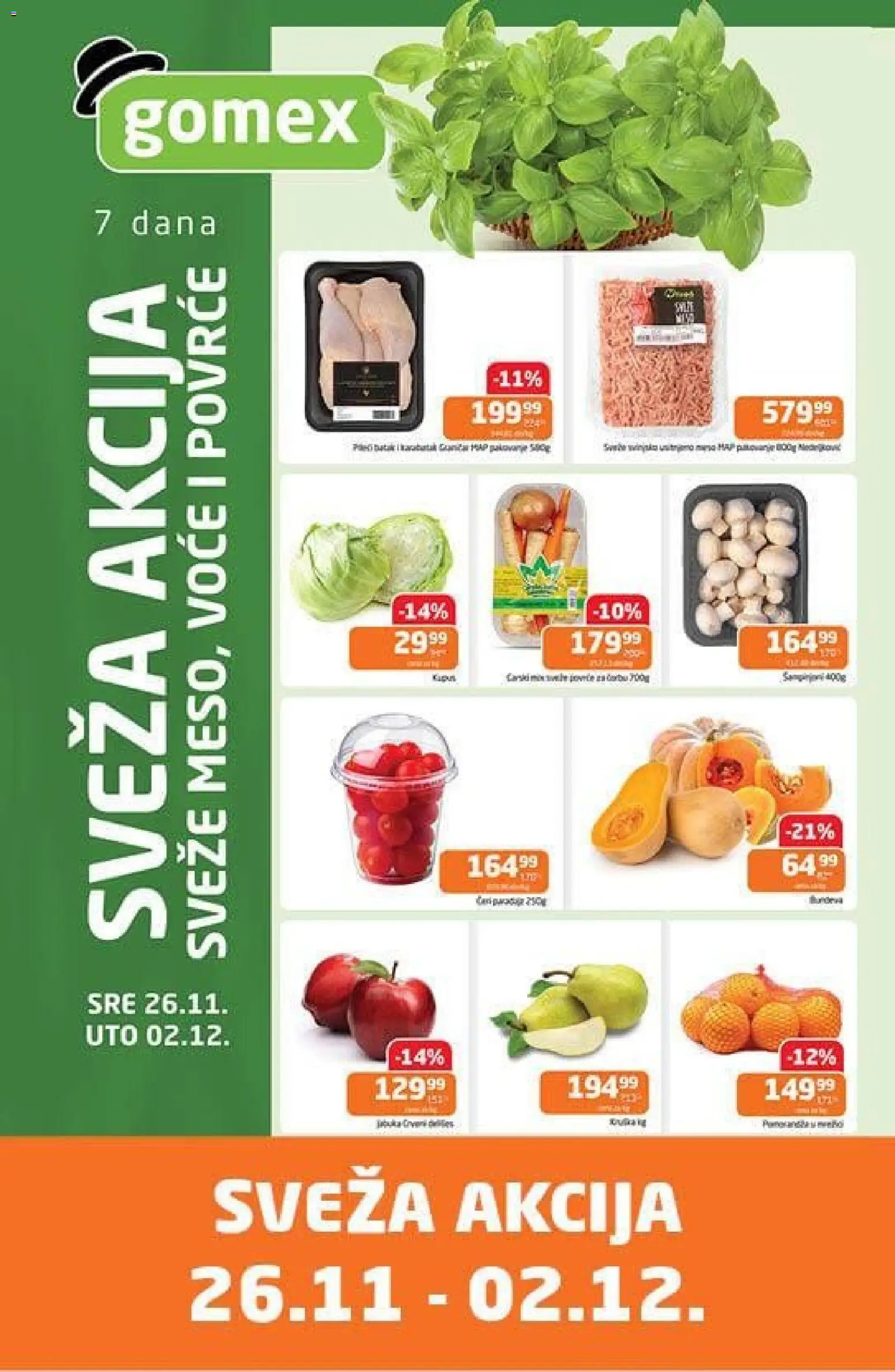 Gomex katalog - važi od 26.11.2025 | Strana: 1