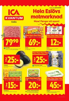 ICA Kvantum - Eslöv - Förhandsvisning av reklamblad från butik ICA Kvantum aktuell från 13.10.2025