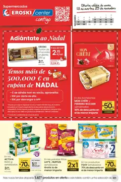 Vista previa Eroski - Adiántate ao Nadal válido desde el 13.11.2025