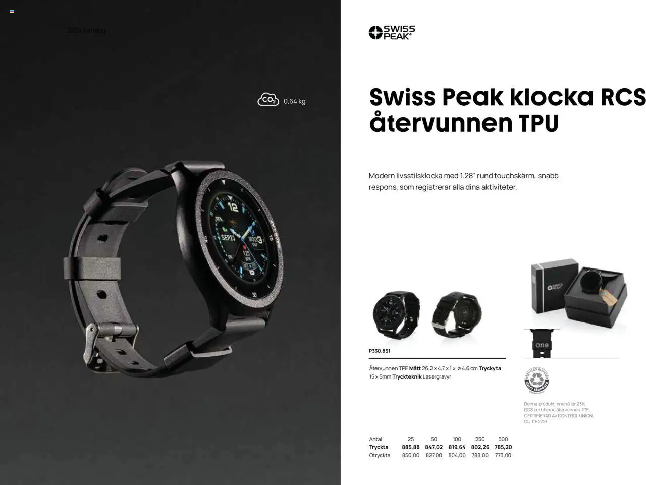 Lyreco reklamblad aktuell från 12.03.2024 | Sida: 290 | Produkter: Klocka