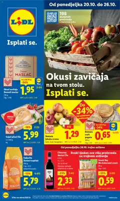 Katalog Lidl - Pregled kataloga iz trgovine Lidl, vrijedi od 20.10.2025