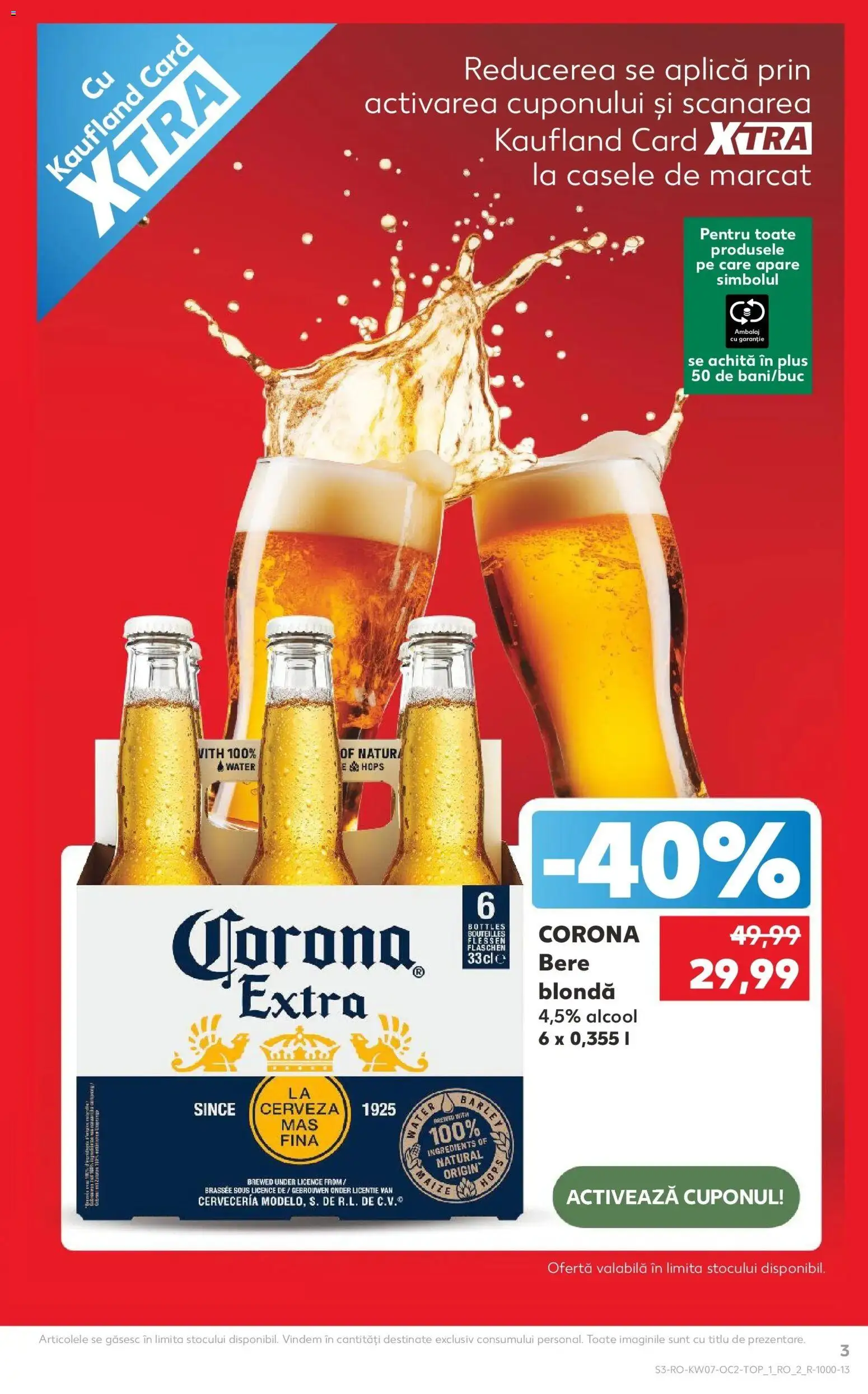 Noul catalog Kaufland – valabil de la 11.02.2026 | Pagină: 3 | Produse: Bere