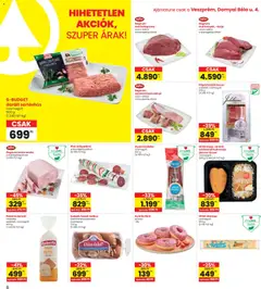 Interspar Veszprém üzlet megújulás - amely érvényes a következő dátumtól: 26.03.2026 | Oldal: 6 | Termékek: Kalács, Darált sertéshús, Téliszalámi, Csirkemell