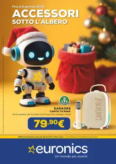 Anteprima del volantino Euronics Accessori Natale catalogo valido a partire dal 12.12.2025