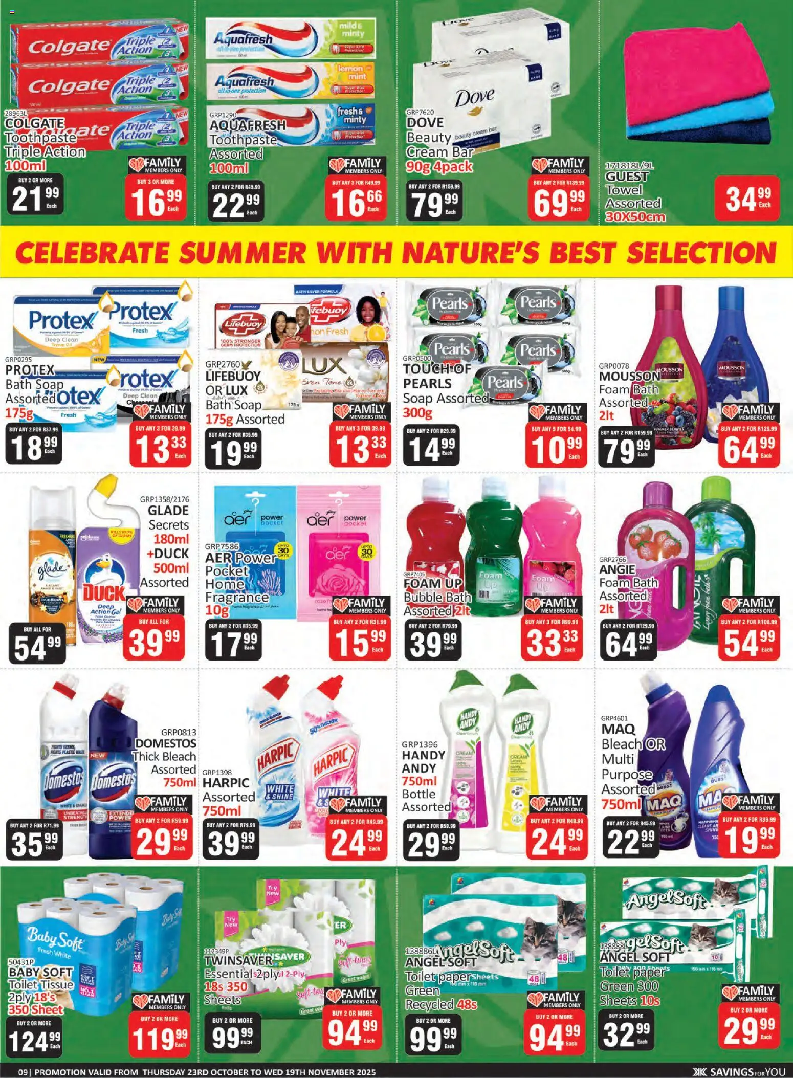 New KIT KAT Cash & Carry catalogue – valid from 23.10.2025 | Page: 9 | Products: Bleach, Fragrance, Cream, Foam