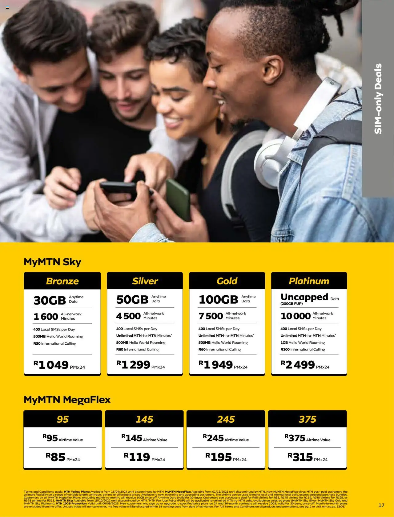 MTN Deals │ valid from 07.08.2025 | Page: 17 | Products: Data