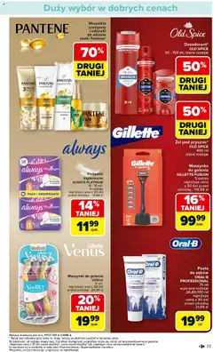Carrefour Gazetka od 28.07.2025 | Strona: 35 | Produkty: Gillette, Podpaski, Maszynki do golenia, Old spice