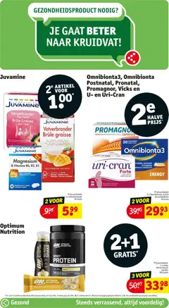 Kruidvat folder week 50 - Voorbeeld van een folder van Kruidvat, geldig van 08.12.2025 | Pagina: 37 | Producten: Whey, La, Fruit, Kan