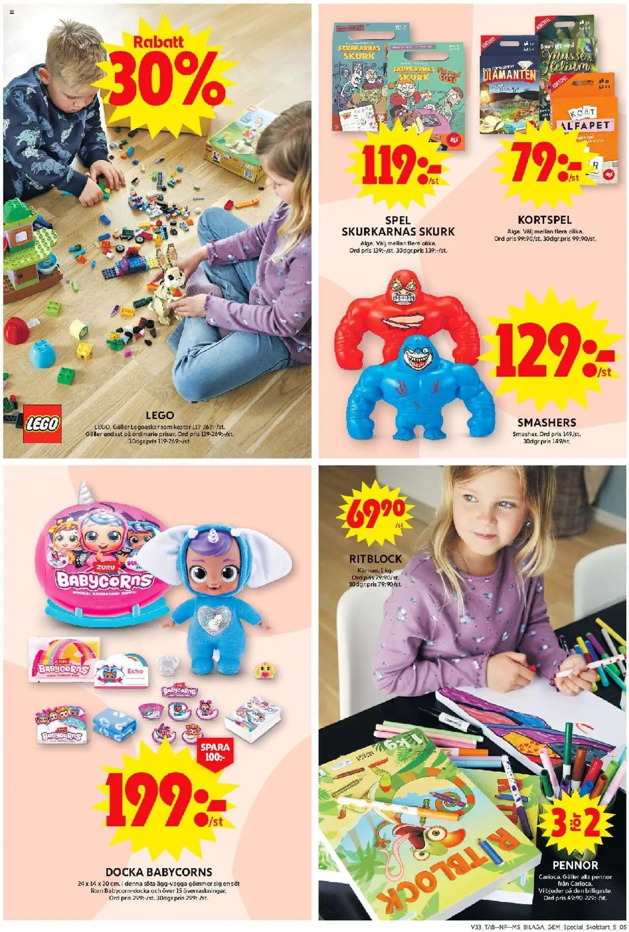 ICA Maxi reklamblad aktuell från 11.08.2025 | Sida: 19 | Produkter: Gem, Galler, Spel