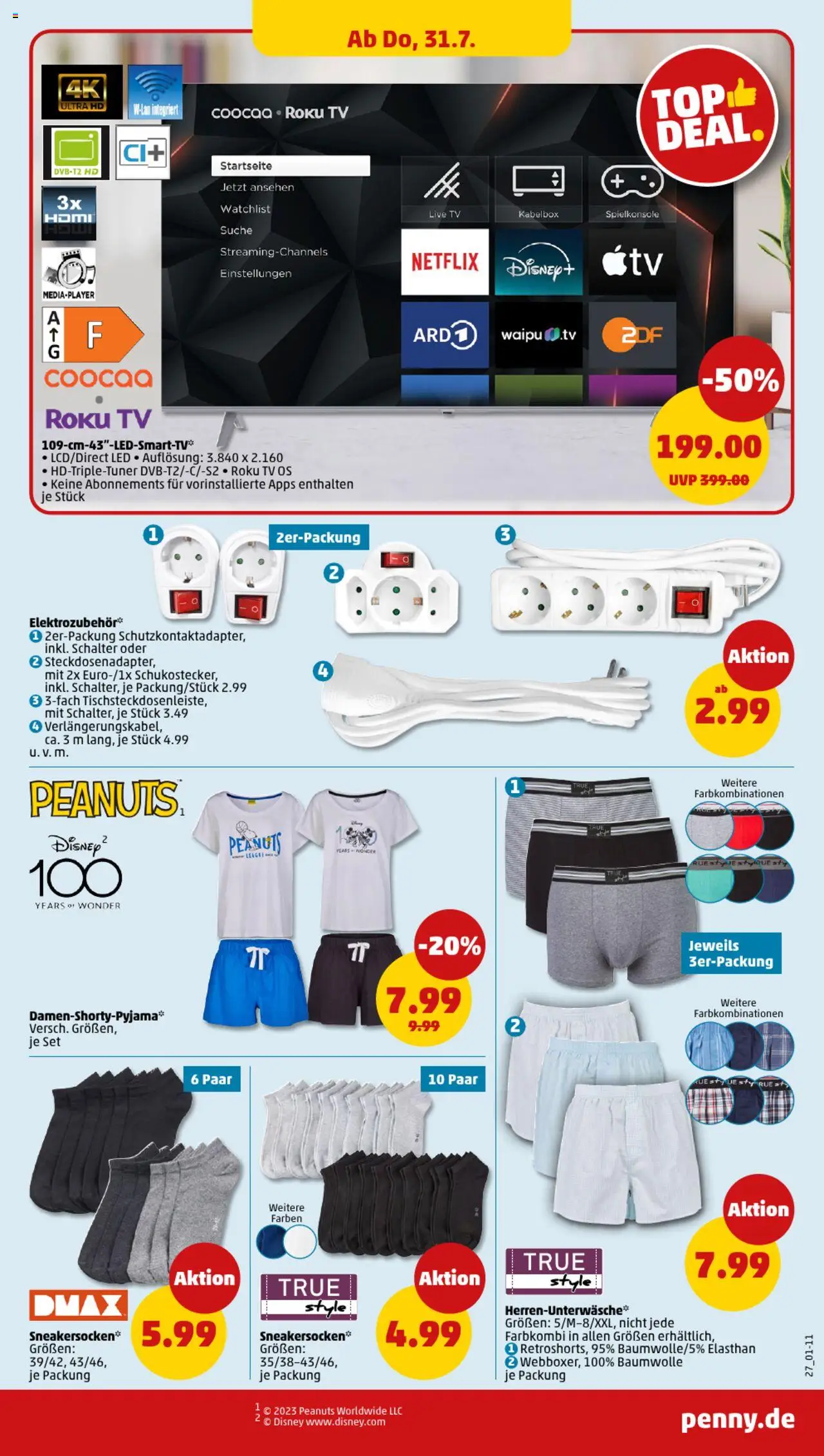 Penny Prospekt 	 - gültig ab dem 28.07.2025 | Seite: 27 | Produkte: Spielkonsole, TV
