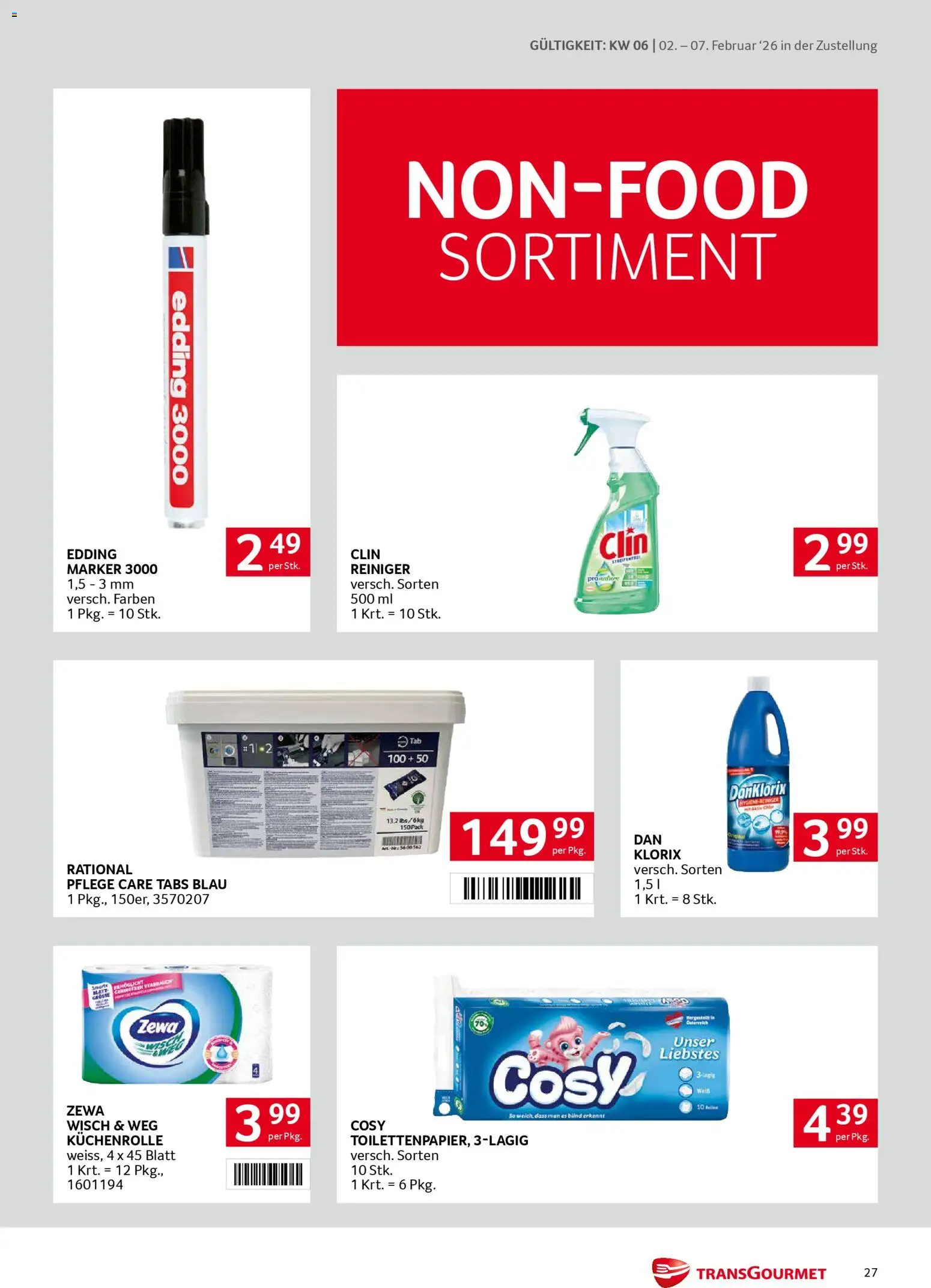 Transgourmet Zustellaktion gültig ab 02.02.2026 | Seite: 27