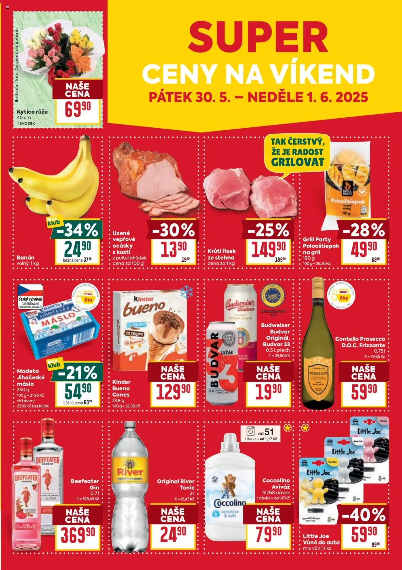 Billa Velký leták od 28.05.2025 | Strana: 27 | Produkty: Aviváž, Prosecco, Tonic Water, Polooštiěpok