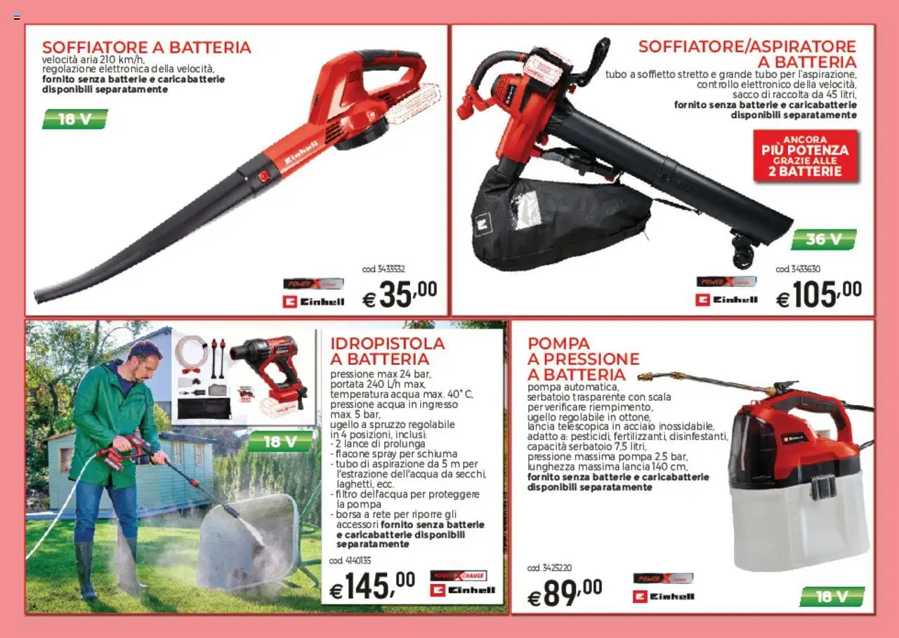 Volantino Brico OK del 03.03.2025 | Pagina: 24 | Prodotti: Acqua, Tubo, Borsa, Caricabatterie