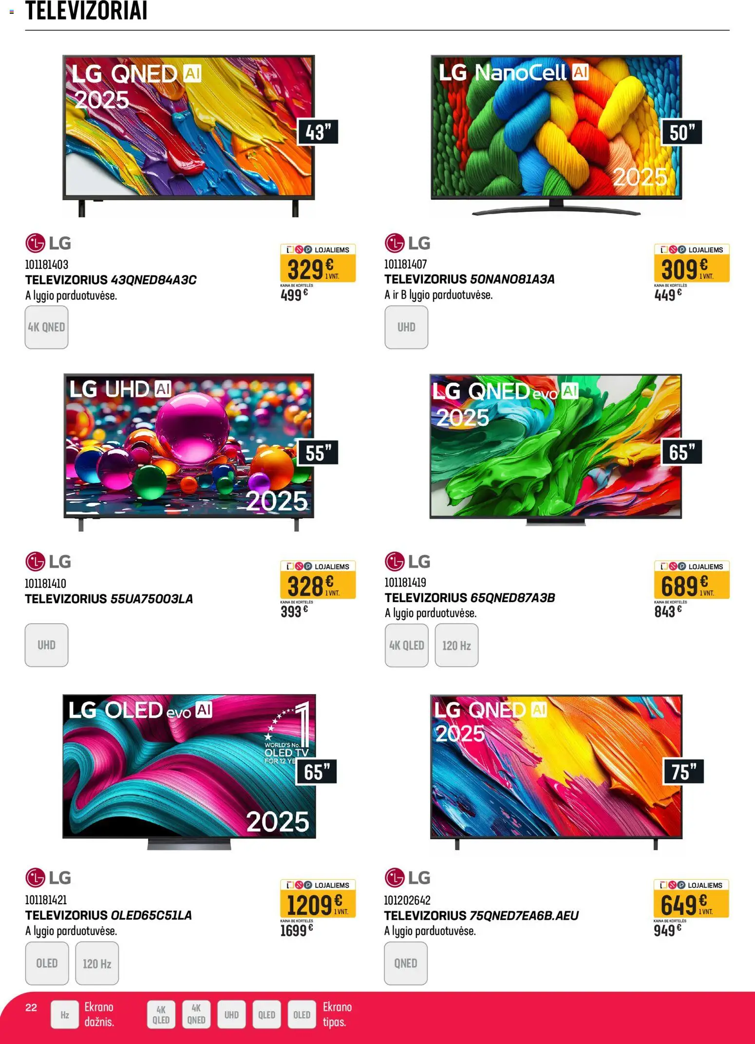 Senukai akcijos nuo 08.04.2026 | Puslapis: 22 | Prekių: Tv, Televizorius