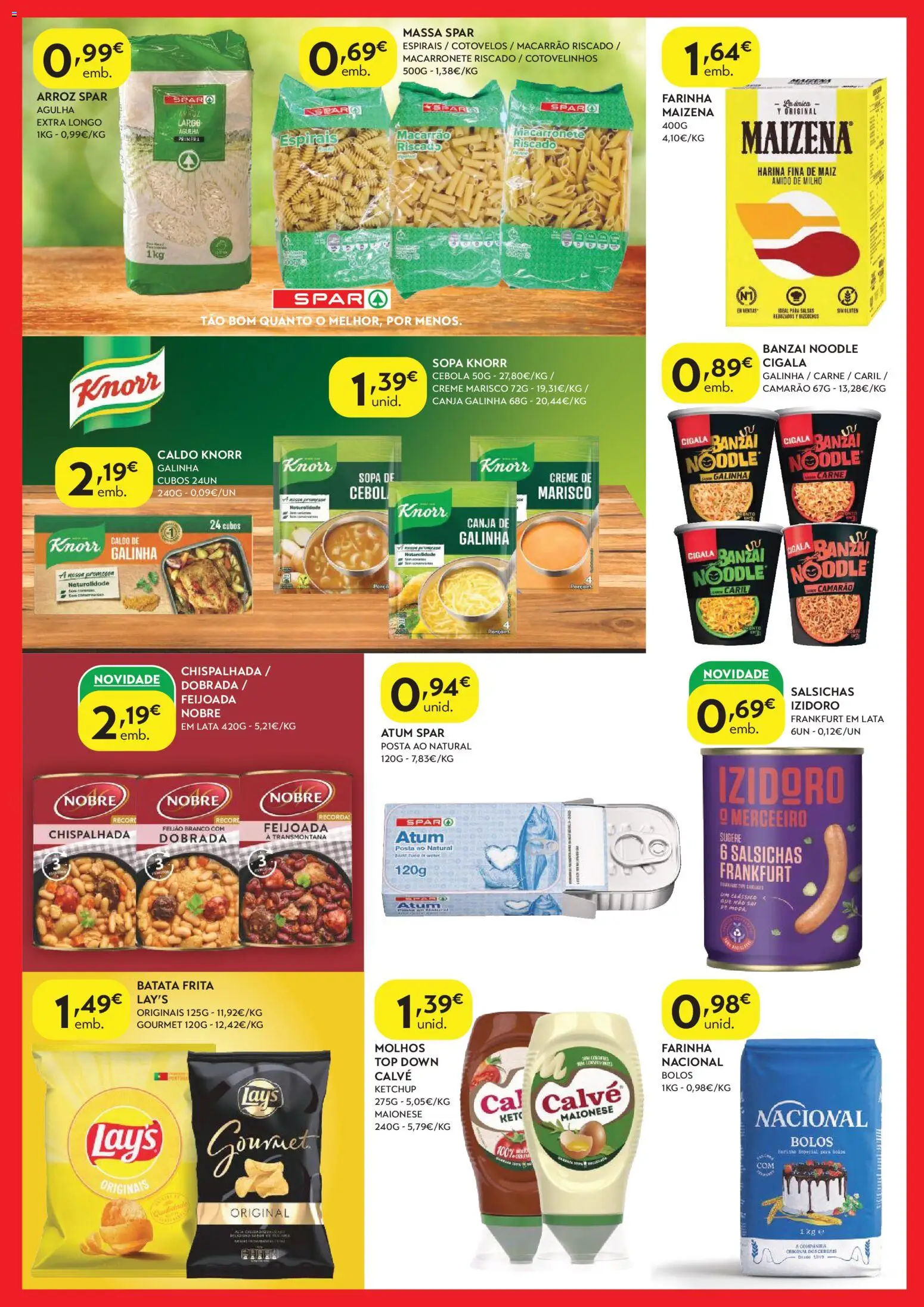 Spar - folheto │ válido de 25.11.2025 | Página: 5 | Produtos: Batata, Maionese, Carne, Ketchup