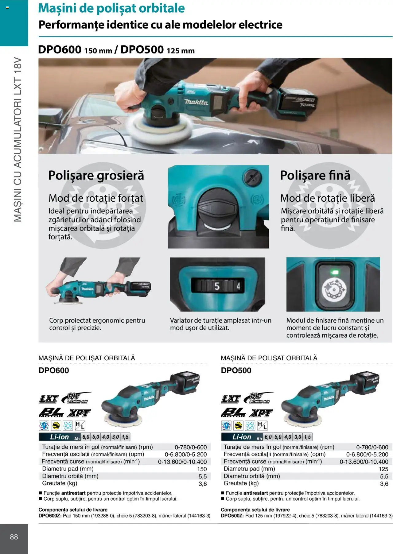 Noul catalog Makita – valabil de la 08.01.2025 | Pagină: 88 | Produse: Mâner