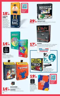 Super U - Prévisualisation de Super U - Prix bas de Noël valide à partir de 21.10.2025 | Page: 42 | Produits: Kluster, Mais, Skyjo