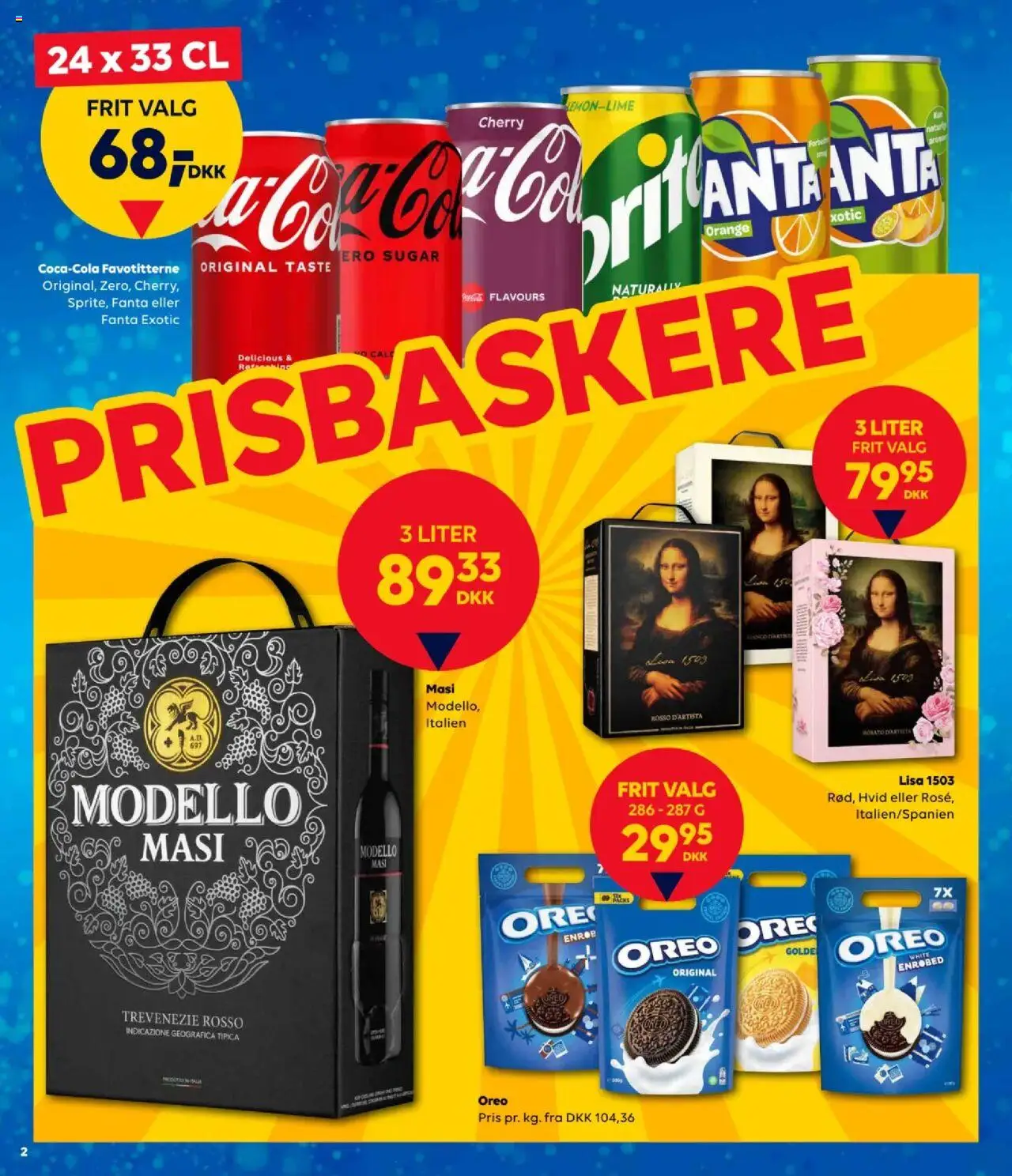 Bordershop Tilbudsavis gyldig fra 13.08.2025 | Side: 2 | Produkter: Fanta, Cherry, Oreo