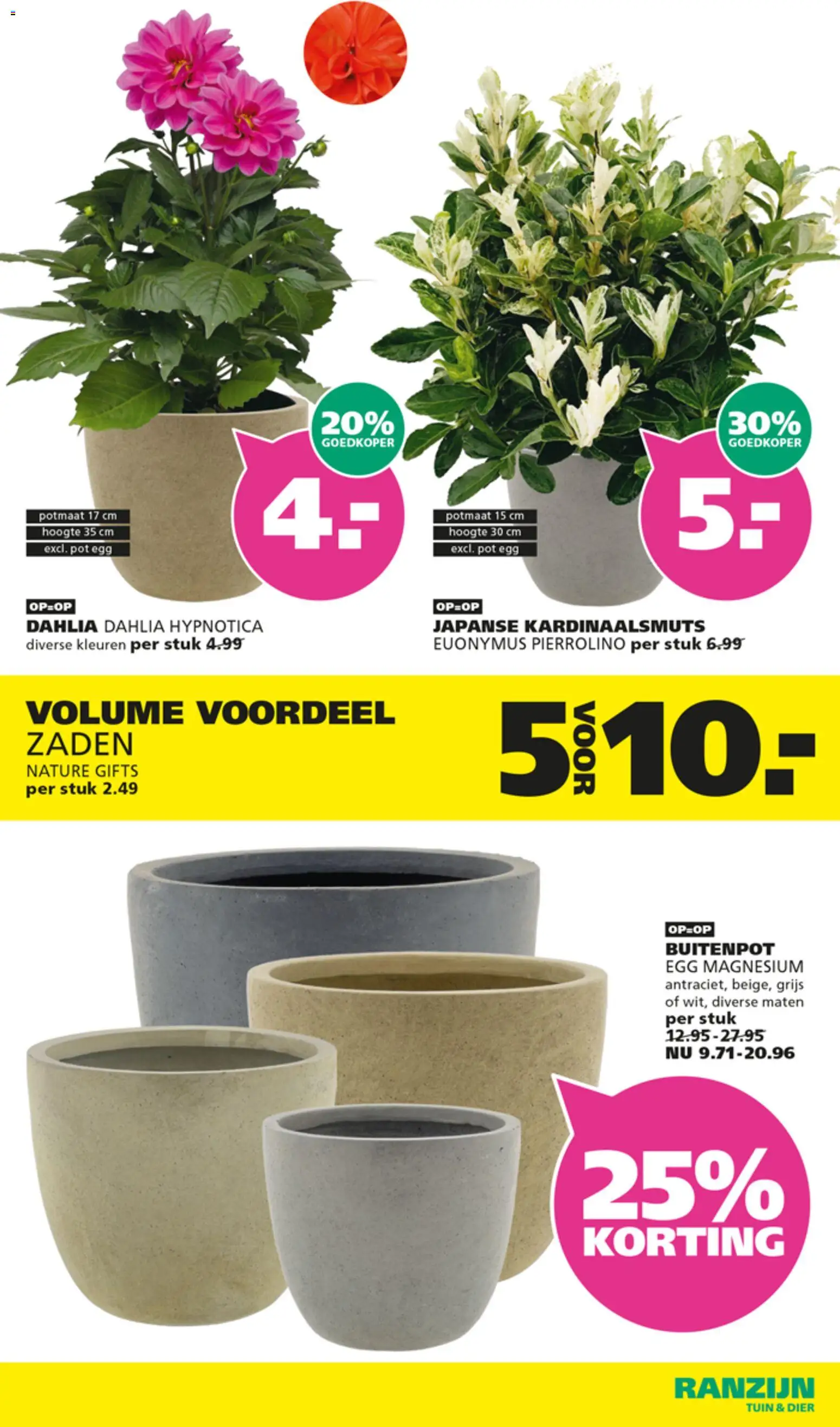 {H1} | Pagina: 4 | Producten: Pot