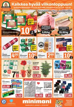 Minimani-mainoslehti voimassa 19.11.2025 alkaen