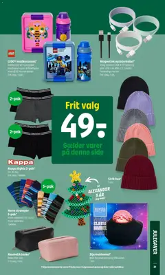 Coop 365 - Tilbudsavis gyldig fra 04.12.2025 | Side: 27 | Produkter: Lampe, Hat, Strømper, Tights