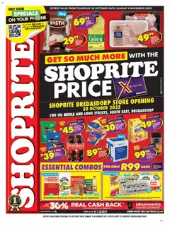 Shoprite specials catalogue – valid from 30.10.2025