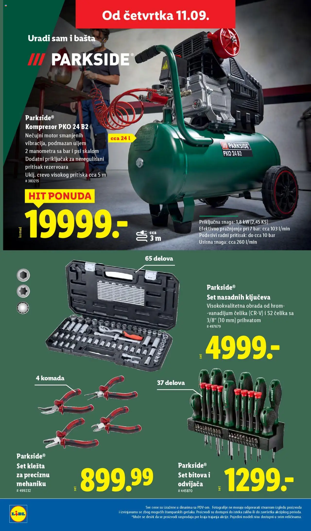 Lidl katalog - važi od 11.09.2025 | Strana: 28 | Proizvode: Parkside, Priključak