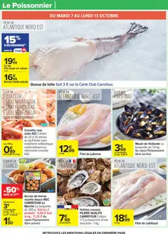 Carrefour - Prévisualisation de Carrefour catalogue semaine 41 valide à partir de 07.10.2025 | Page: 18 | Produits: Queue de lotte, Pêche, Crevette, Huîtres