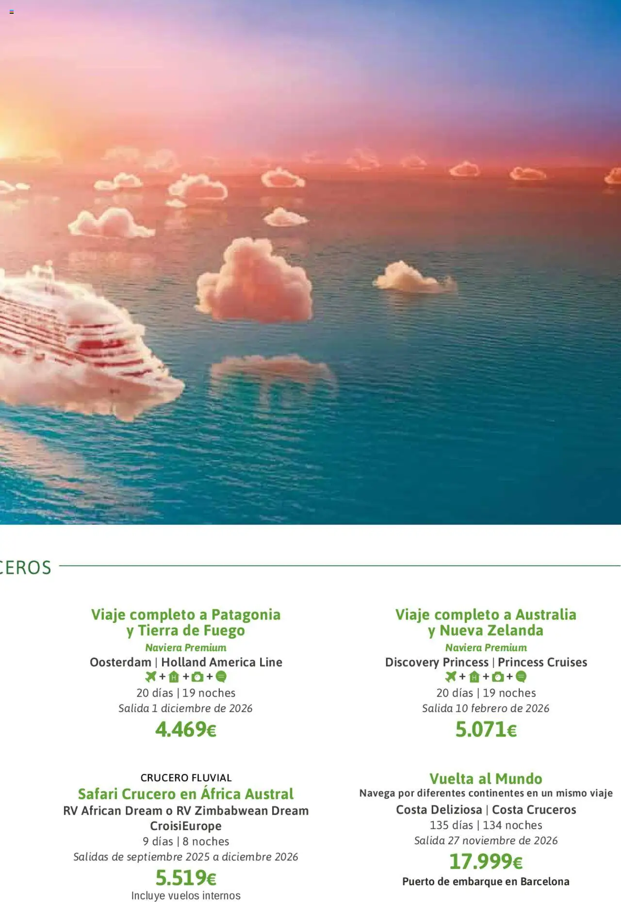 Viajes El Corte Inglés - Grandes Viajes │ válido desde el 09.10.2025 | Página: 6