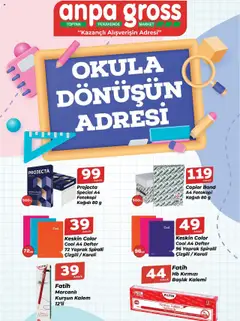16.08.2025 tarihinden itibaren geçerli olan Anpa Gross kataloğu önizlemesi