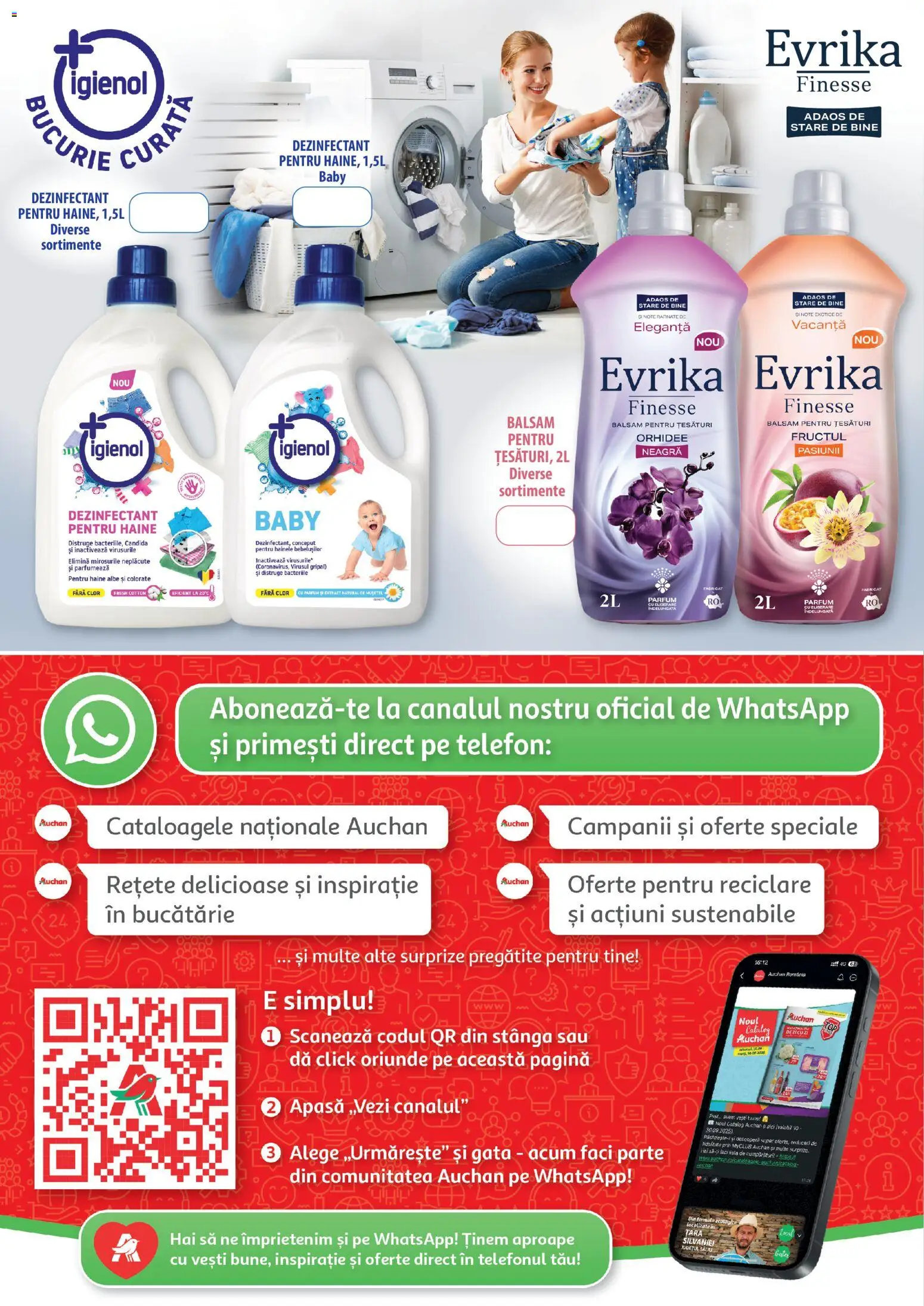 Noul catalog Auchan – valabil de la 19.11.2025 | Pagină: 44 | Produse: Telefon, Orhidee, Balsam, Haine