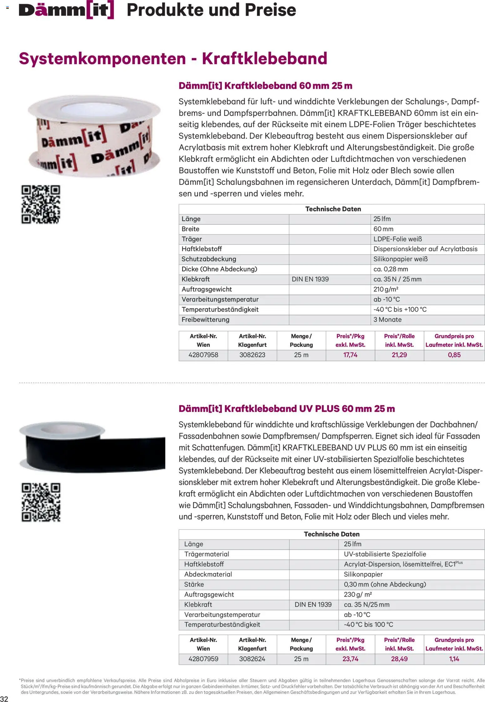 Lagerhaus Dämm[it] Folder gültig ab 02.01.2026 | Seite: 32
