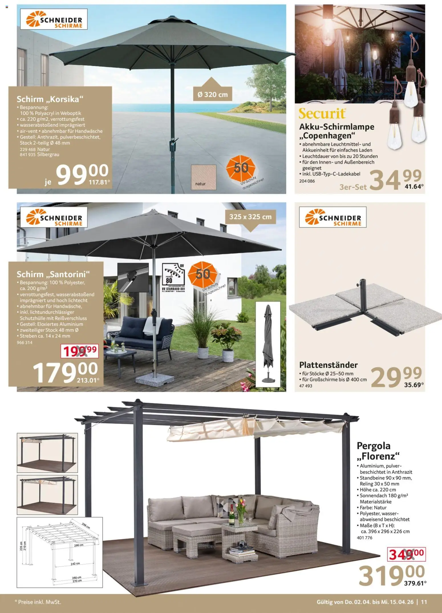 Selgros Garten & Freizeit – gültig ab 02.04.2026 | Seite: 11 | Produkte: Wasser