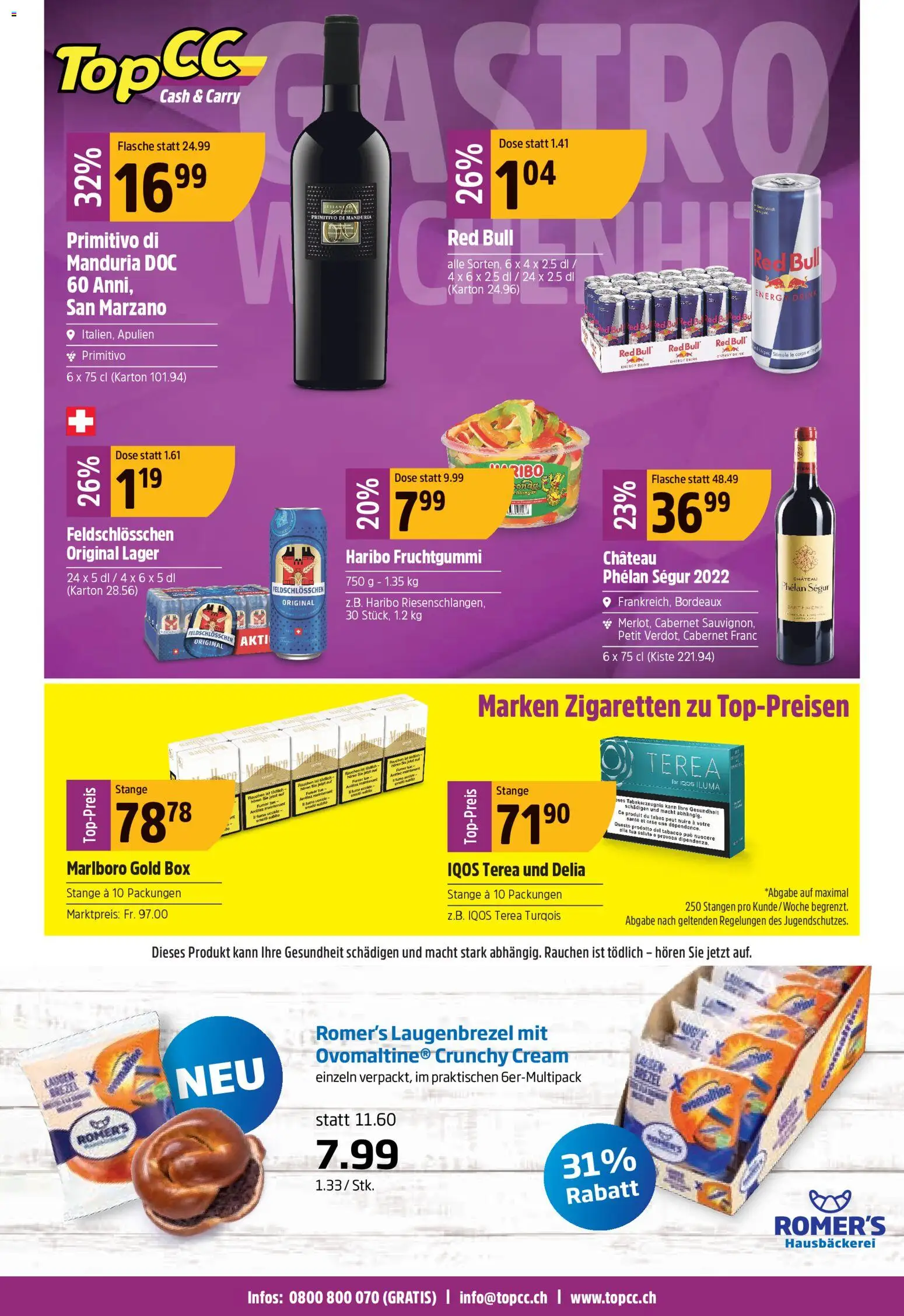 TopCC aktionen – gültig ab 27.04.2026 | Seite: 24 | Produkte: Red bull, Box