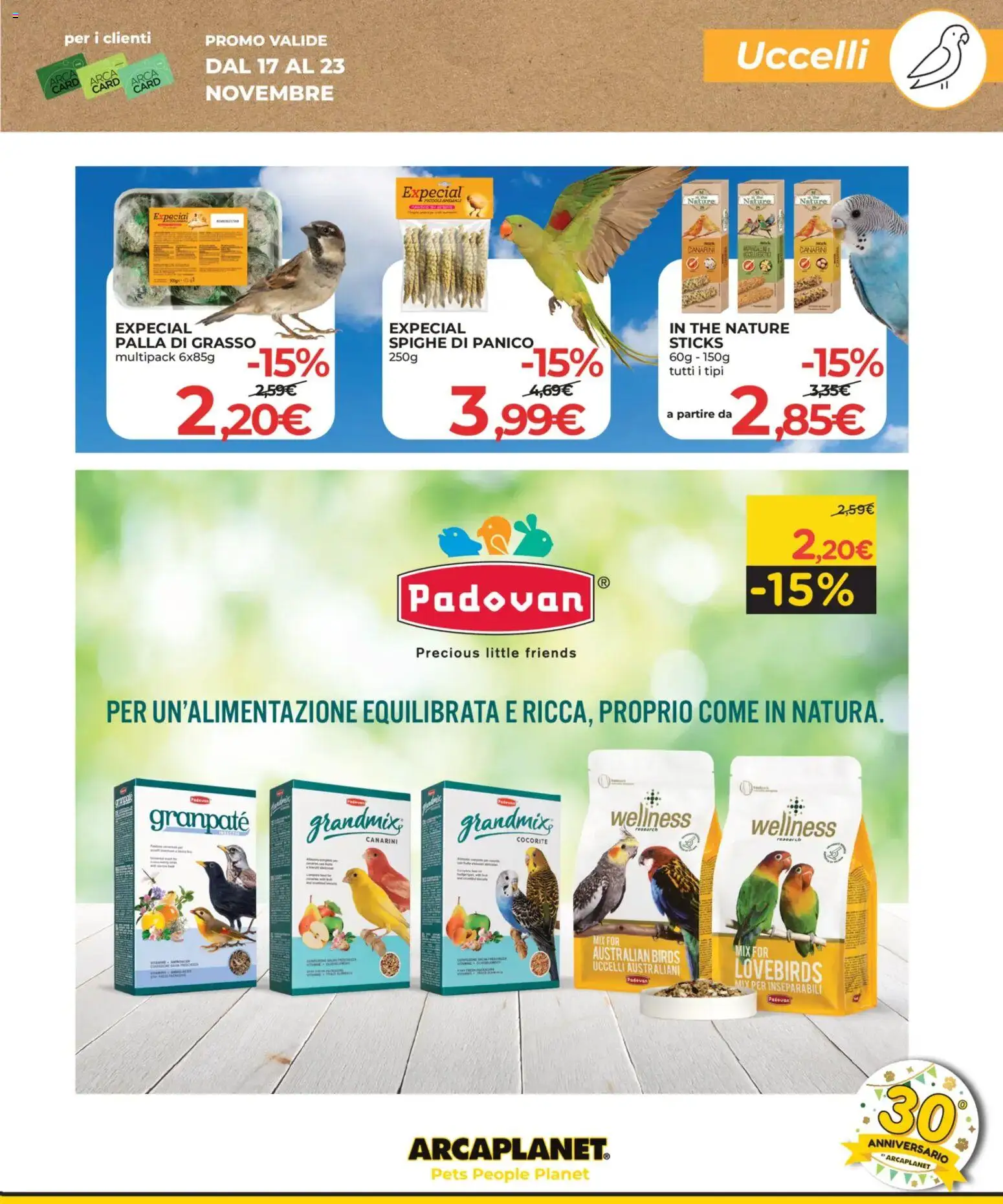 Volantino Arcaplanet del 17.11.2025 | Pagina: 19