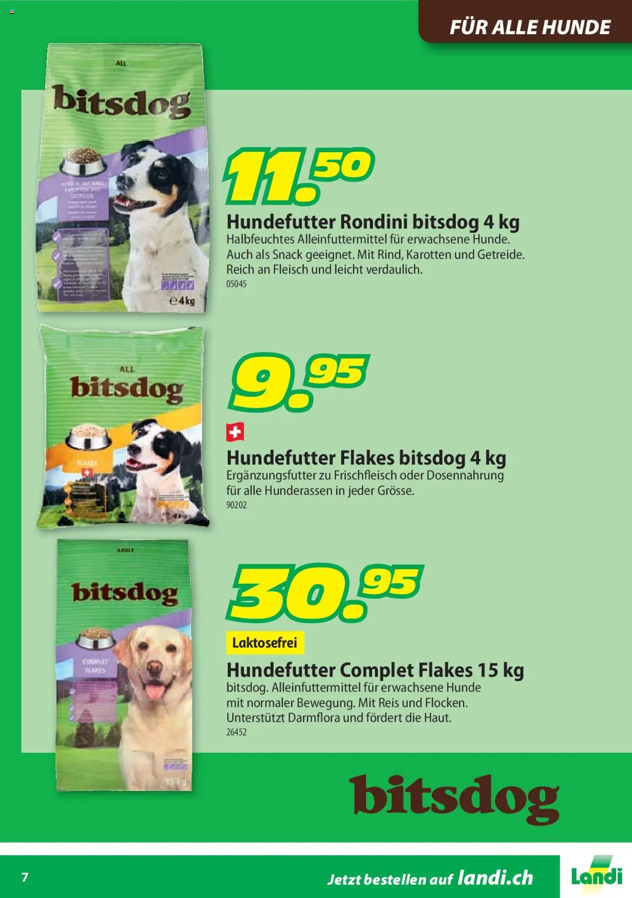 Landi Aktionen bitsdog ab 02.01.2025 | Seite: 7 | Produkte: Reis, Fall