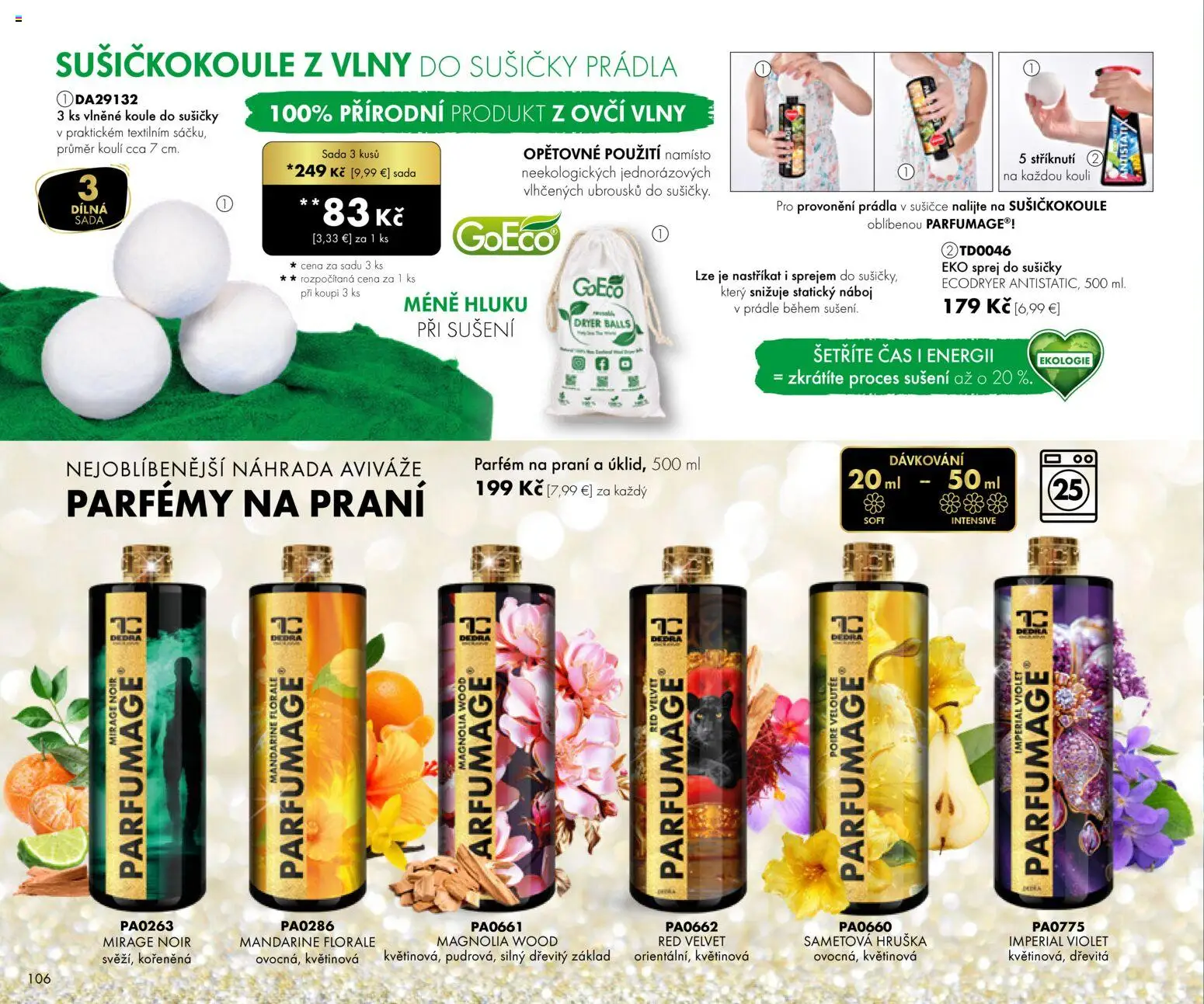 Nové Dedra akcie – leták je platný od 01.11.2025 | Strana: 6 | Produkty: Parfém