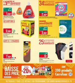 Match Supermarché - Prévisualisation de Match Supermarché catalogue valide à partir de 14.10.2025 | Page: 3 | Produits: Poubelle, Coton, Liquide vaisselle, Sacs poubelle