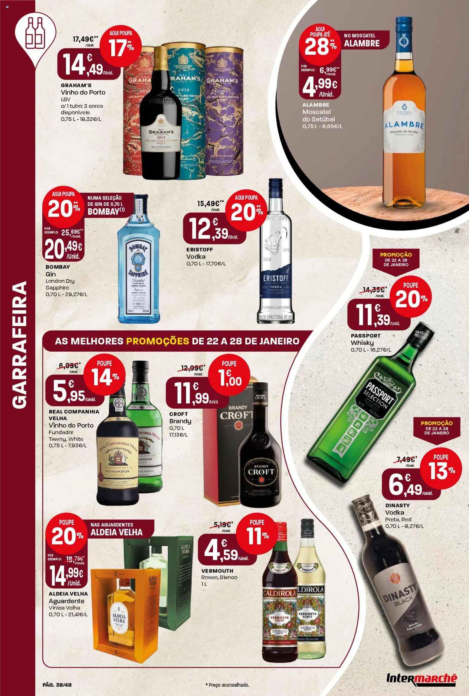 Intermarché folheto │ válido de 22.01.2026 | Página: 38