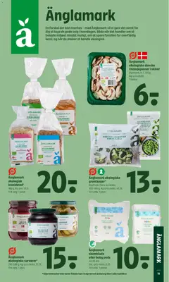 Änglamark økologisk knækbrød*, 180 g. Frit valg. 1 pose. gyldig fra 12.03.2026 | Side: 13 | Produkter: Rødbeder, Agurker, Rødkål, Knækbrød