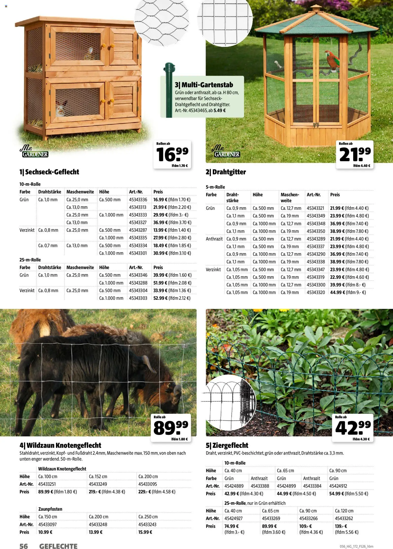 Hagebau Gartengestaltungsortiment – gültig ab 02.03.2026 | Seite: 56