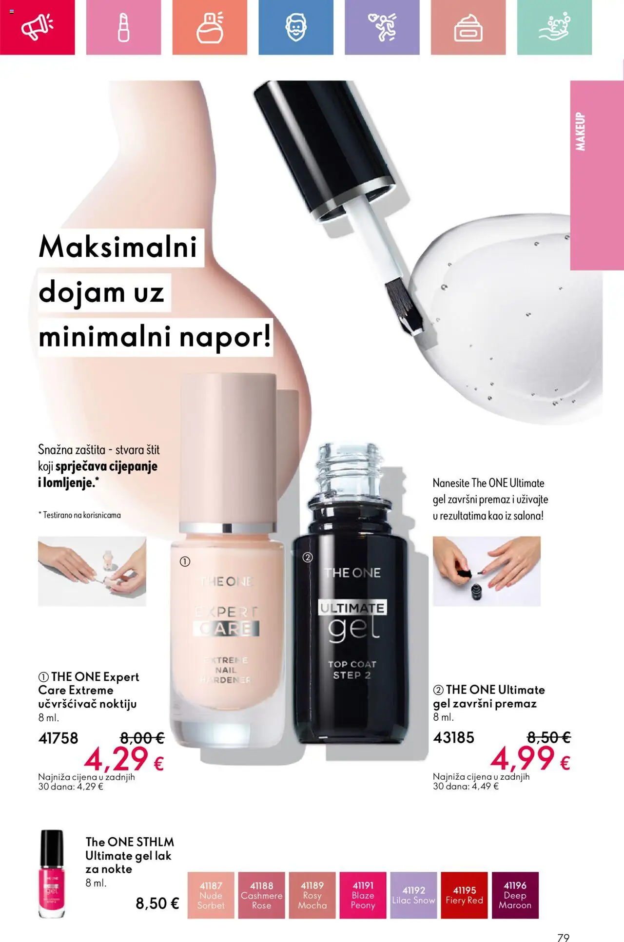 Oriflame katalog | vrijedi od 03.08.2025 | Stranica: 79 | Proizvodi: Lak za nokte