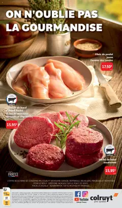 Colruyt - Prévisualisation de Colruyt - Un condensé de saveurs valide à partir de 15.10.2025 | Page: 4 | Produits: Viande de bœuf, Volaille, Viande