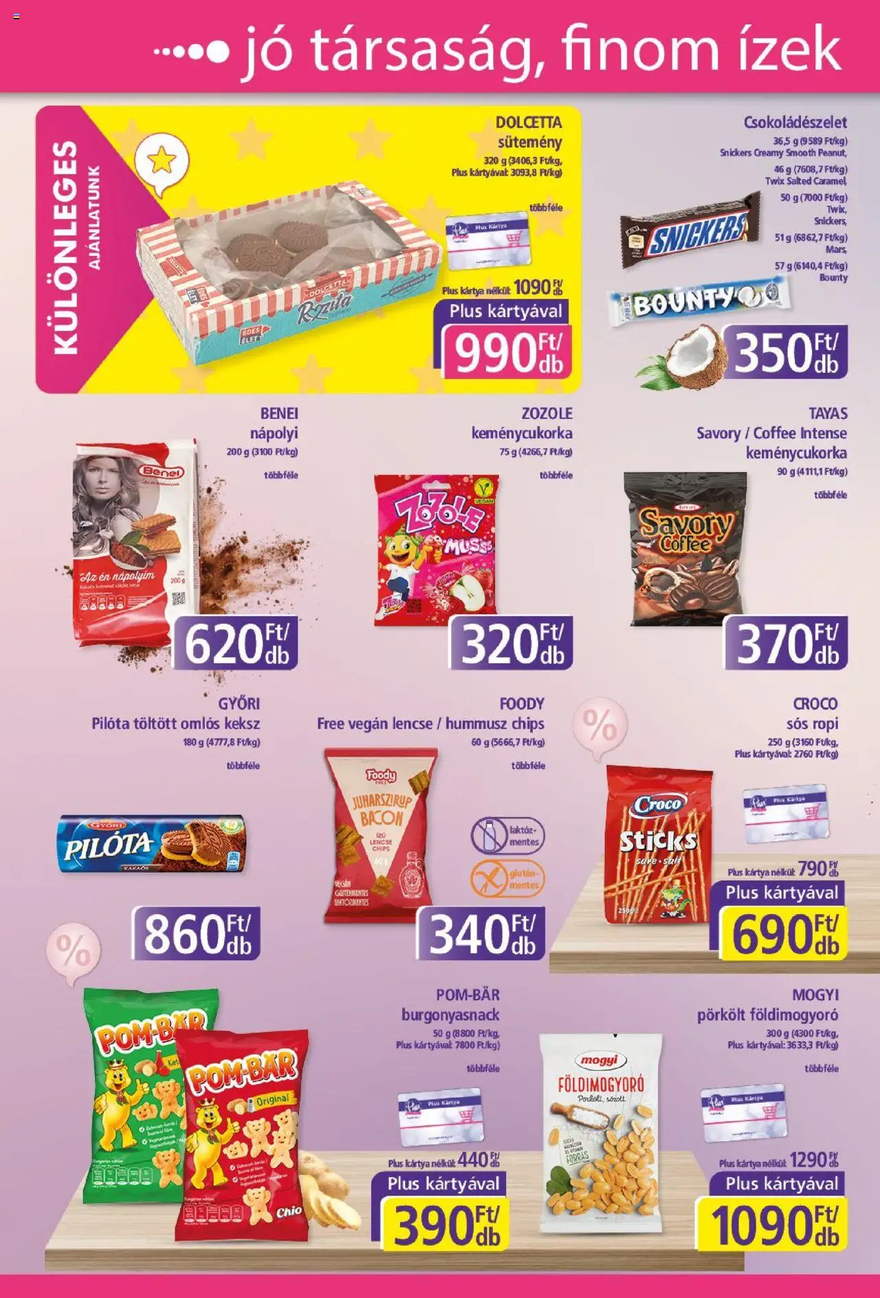 Plus Market akciós ujság - amely érvényes a következő dátumtól: 04.09.2025 | Oldal: 8 | Termékek: Lencse, Keksz, Nápolyi, Juharszirup