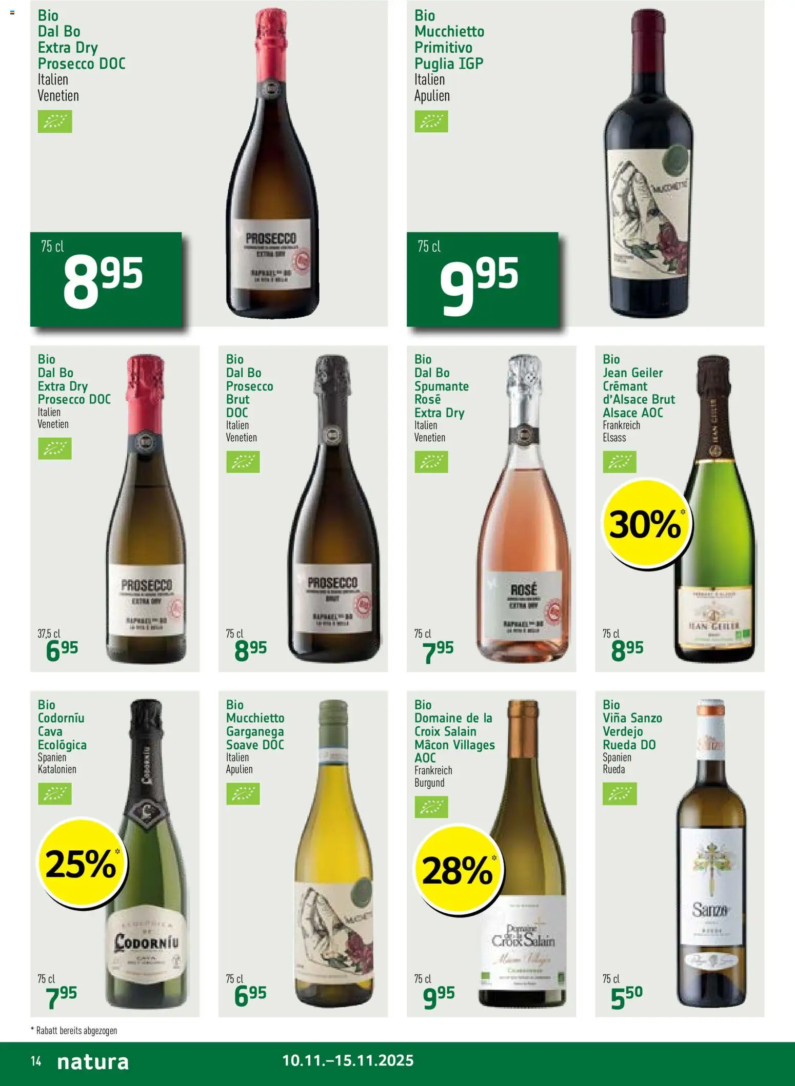 Prodega Aktionen Natura – gültig ab 10.11.2025 | Seite: 14